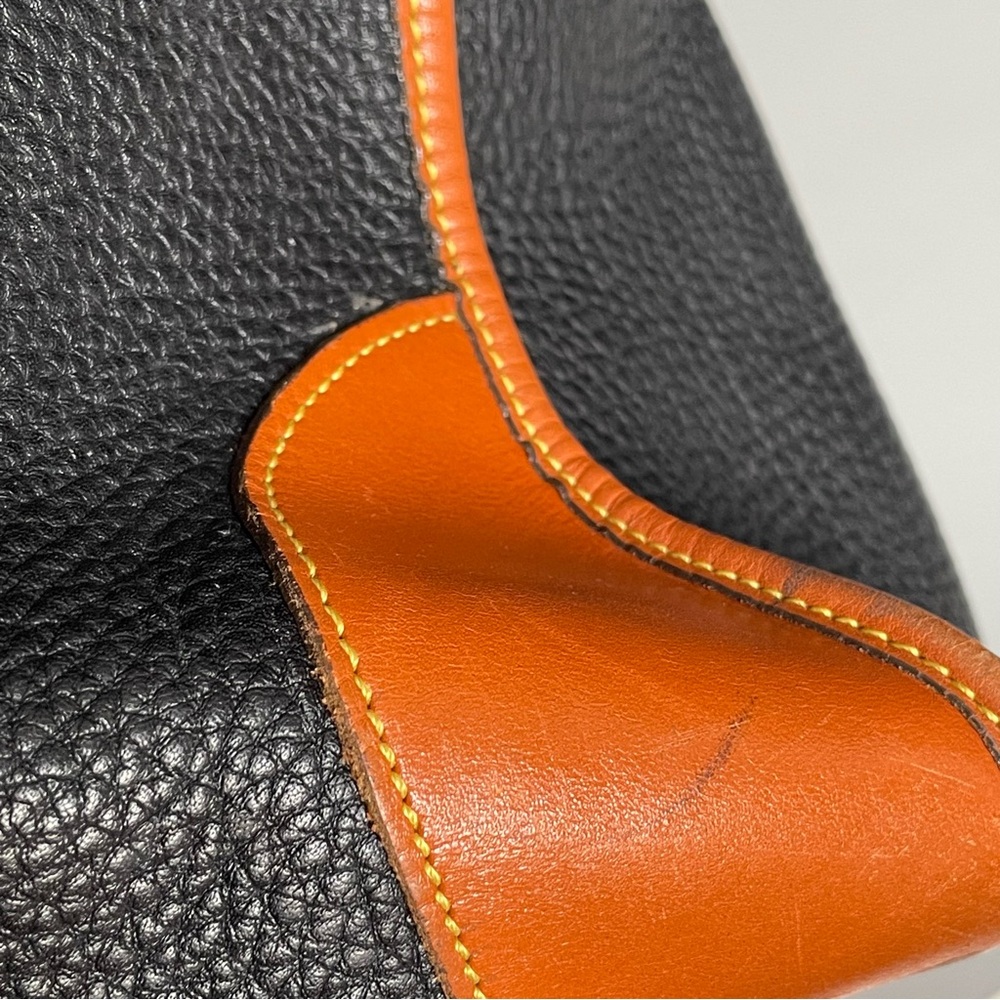 Dooney & Bourke AWL Leather Carry On Duffle Luggage Travel Bag R14 weekender - Picture 8 of 16